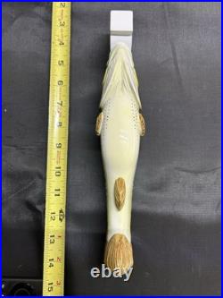 BRAND NEW IN THE BOX Busch Light Figural Bass Fish Beer Tap Handle