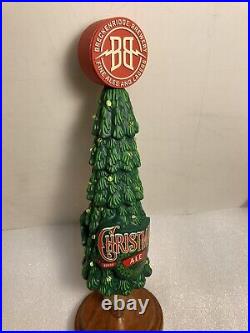 BRECKENRIDGE BREWING CHRISTMAS ALE draft beer tap handle. COLORADO. Closed