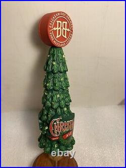 BRECKENRIDGE BREWING CHRISTMAS ALE draft beer tap handle. COLORADO. Closed