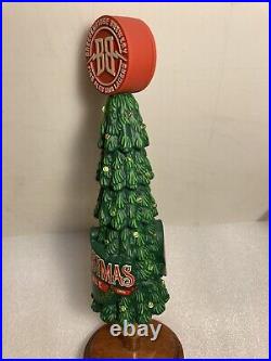 BRECKENRIDGE BREWING CHRISTMAS ALE draft beer tap handle. COLORADO. Closed
