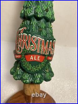 BRECKENRIDGE BREWING CHRISTMAS ALE draft beer tap handle. COLORADO. Closed