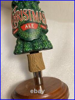 BRECKENRIDGE BREWING CHRISTMAS ALE draft beer tap handle. COLORADO. Closed