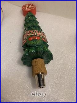 BRECKENRIDGE BREWING CHRISTMAS ALE draft beer tap handle. COLORADO. Closed