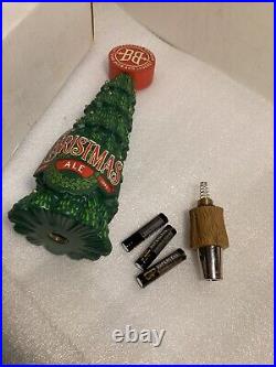 BRECKENRIDGE BREWING CHRISTMAS ALE draft beer tap handle. COLORADO. Closed