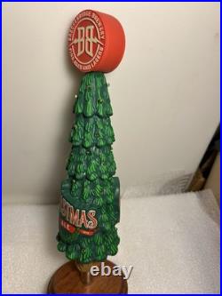 BRECKENRIDGE CHRISTMAS ALE CHRISTMAS TREE draft beer tap handle. WORKING