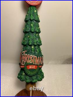 BRECKENRIDGE CHRISTMAS ALE CHRISTMAS TREE draft beer tap handle. WORKING