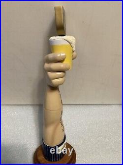 BRIDGEPORT BREWING BIG BREW HOP HARVEST ALE draft beer tap handle. OREGON Closed BRIDGEPORT BREWING BIG BREW HOP HARVEST ALE draft beer tap handle. OREGON Closed
