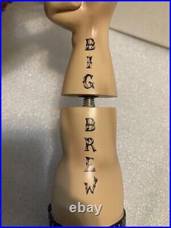 BRIDGEPORT BREWING BIG BREW HOP HARVEST ALE draft beer tap handle. OREGON Closed BRIDGEPORT BREWING BIG BREW HOP HARVEST ALE draft beer tap handle. OREGON Closed