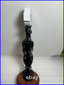 BUSCH LIGHT BEER WILD BLACK STALLION Draft beer tap handle. ST. LOUIS, MISSOURI