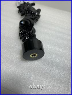 BUSCH LIGHT BEER WILD BLACK STALLION Draft beer tap handle. ST. LOUIS, MISSOURI