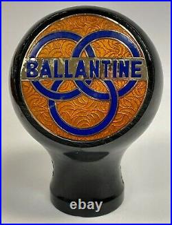 Ballantine beer ball tap knob Newark New Jersey handle vintage brewery old
