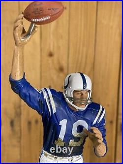 Baltimore Colts Beer Tap Handle Johnny Unitas Keg NFL Football Blue Indianapolis Baltimore Colts Beer Tap Handle Johnny Unitas Keg NFL Football Blue Indianapolis