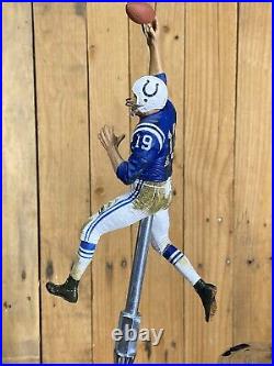 Baltimore Colts Beer Tap Handle Johnny Unitas Keg NFL Football Blue Indianapolis Baltimore Colts Beer Tap Handle Johnny Unitas Keg NFL Football Blue Indianapolis