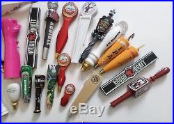 Beer Keg Tap Handle Lot 27 New and Used Red Hook Bass Abita Leinie Southern Tier