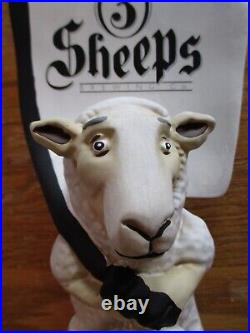 Beer Tap 3 Sheeps Handle Brand New in Original Box