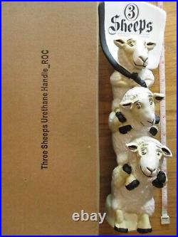 Beer Tap 3 Sheeps Handle Brand New in Original Box