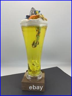 Beer Tap Beer Chameleon Witty Wheat Ale Beer Tap Handle Figural Tap Handle Beer Tap Beer Chameleon Witty Wheat Ale Beer Tap Handle Figural Tap Handle