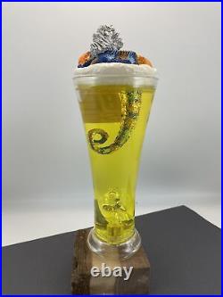 Beer Tap Beer Chameleon Witty Wheat Ale Beer Tap Handle Figural Tap Handle Beer Tap Beer Chameleon Witty Wheat Ale Beer Tap Handle Figural Tap Handle