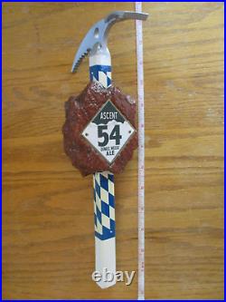Beer Tap Busch Ascent Dunkel Weisse Ale Pick Axe Handle Brand New