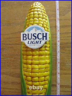 Beer Tap Busch Light Corn Cob Handle Brand New in Original Box