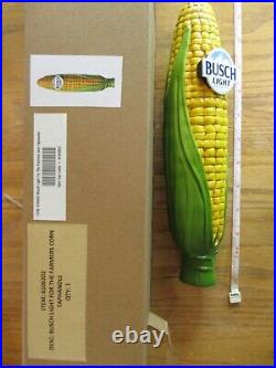 Beer Tap Busch Light Corn Cob Handle Brand New in Original Box