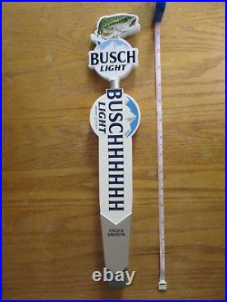 Beer Tap Busch Light Handle with Bass Topper Brand New in Original Boxes