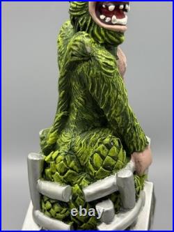 Beer Tap CB Brewers Caged Alpha Monkey Handle WithSmall Chip