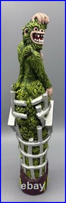 Beer Tap CB Brewers Caged Alpha Monkey Handle WithSmall Chip