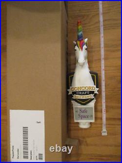 Beer Tap Concord Craft Safe Space Unicorn Handle Brand New in Original Box