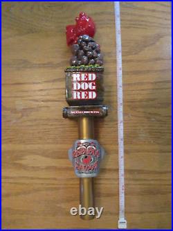 Beer Tap Denali Red Dog Red Handle Brand New