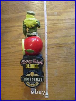 Beer Tap Front Street Cherry Bomb Blonde Handle Brand New in Original Box