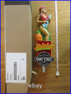 Beer Tap Front Street Hula Girl Mahalo Handle Brand New in Original Box