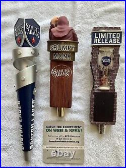 Beer Tap Handle 3 Samuel Adams Tap Handles