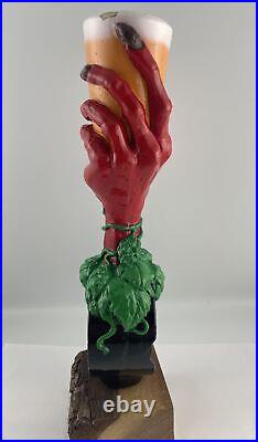 Beer Tap Handle Anheuser Busch Demon's Hop Yard Beer Tap Handle Figural Beer Tap
