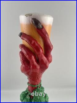 Beer Tap Handle Anheuser Busch Demon's Hop Yard Beer Tap Handle Figural Beer Tap