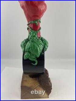 Beer Tap Handle Anheuser Busch Demon's Hop Yard Beer Tap Handle Figural Beer Tap