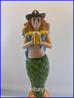 Beer Tap Handle Aqua Brew Beer Tap Handle Figural Rare Mermaid Beer Tap Handle
