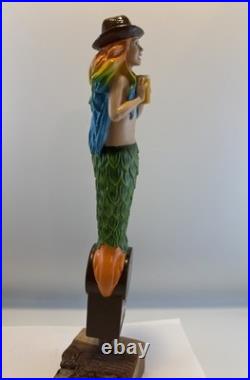 Beer Tap Handle Aqua Brew Beer Tap Handle Figural Rare Mermaid Beer Tap Handle