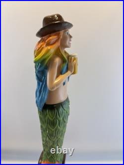 Beer Tap Handle Aqua Brew Beer Tap Handle Figural Rare Mermaid Beer Tap Handle