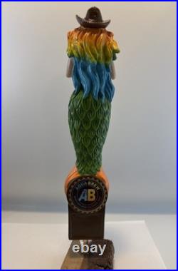 Beer Tap Handle Aqua Brew Beer Tap Handle Figural Rare Mermaid Beer Tap Handle