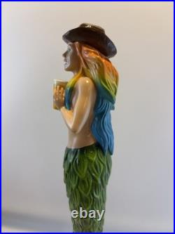 Beer Tap Handle Aqua Brew Beer Tap Handle Figural Rare Mermaid Beer Tap Handle
