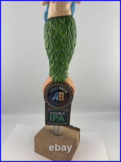 Beer Tap Handle Aquabrew Double IPA Beer Tap Handle Figural Mermaid Tap Handle Beer Tap Handle Aquabrew Double IPA Beer Tap Handle Figural Mermaid Tap Handle