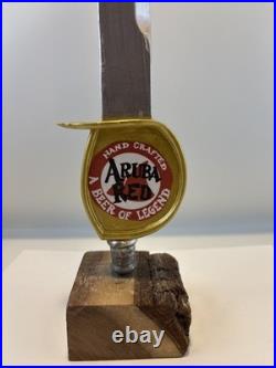 Beer Tap Handle Bahama Breeze Brewing Beer Tap Handle Aruba Red Beer Tap Sword