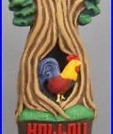 Beer Tap Handle Big Rock Hollow Tree Red Ale Figural Rare Vancouver Variation