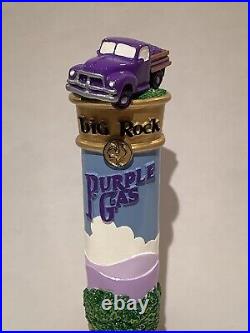 Beer Tap Handle Big Rock Purple Gas