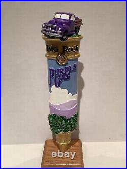 Beer Tap Handle Big Rock Purple Gas