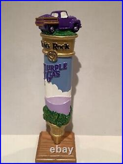 Beer Tap Handle Big Rock Purple Gas