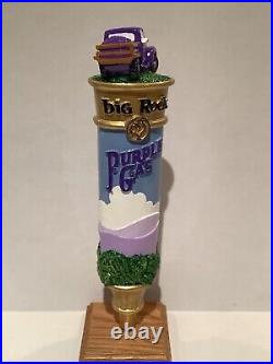 Beer Tap Handle Big Rock Purple Gas