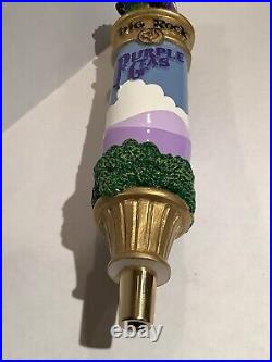 Beer Tap Handle Big Rock Purple Gas