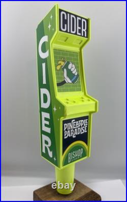 Beer Tap Handle Bishop Cider Tap Handle Figural Arcade Game Beer Tap Handle A
